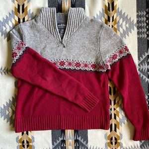 Woolrich Vintage Wool Quarter Zip